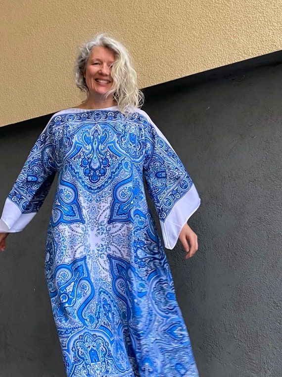 elegant tunic dresses Elegant Mid-Sleeve Charmeuse Tunic Dress with Side Slits
