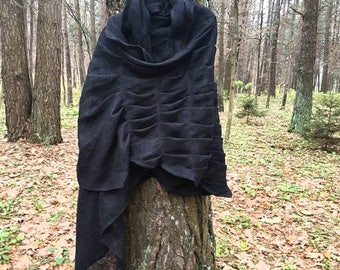 Gift to HER / READY to SHIP / Unique Scarf  /  Accesories / Boho Scarf / Gift for Women / Luxury Wrap / Handmade Scarves / Designer Scarf