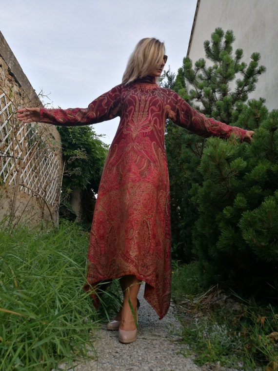 bohemian reversible dress New~ Linen Bohemian Long Dress ~ Unique Dress ~ Reversible Dress ~ Boho Wedding Dress ~ Aiste Anaite ~ Simple Women Dress