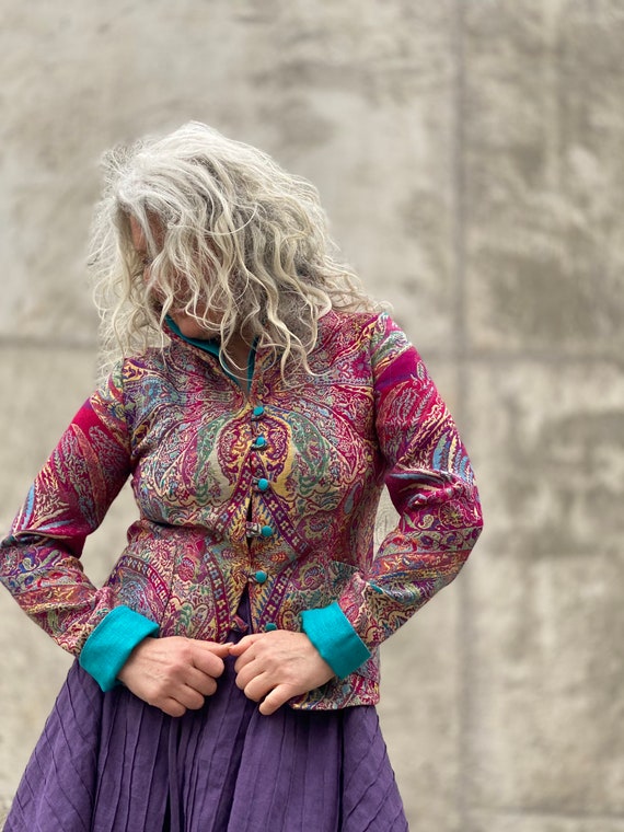 Veste multicolore sale