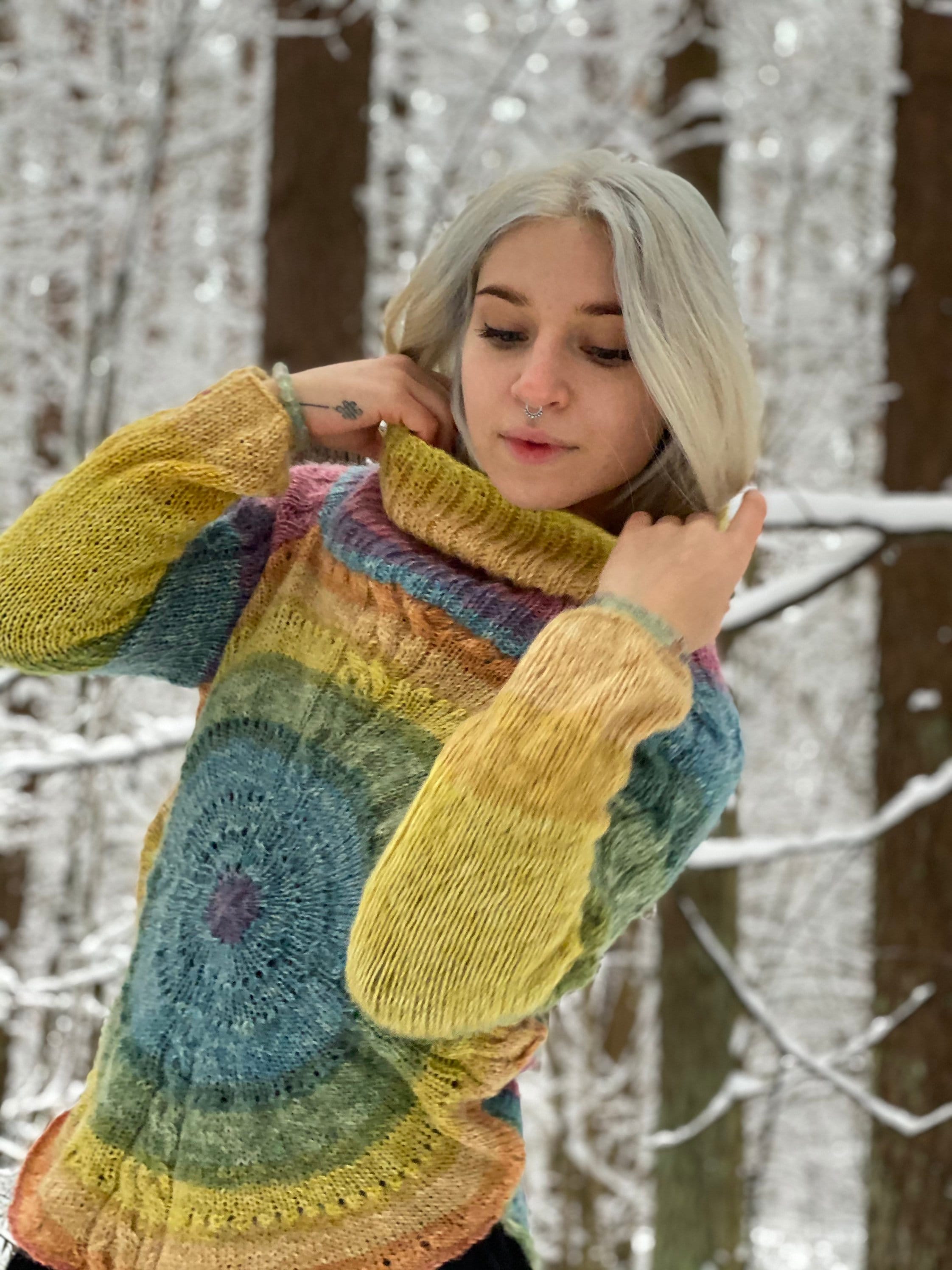 COSMIC WONDER　Alpaca loop knit sweater THAT OLD MAGIC - COSMIC WONDER Light Page