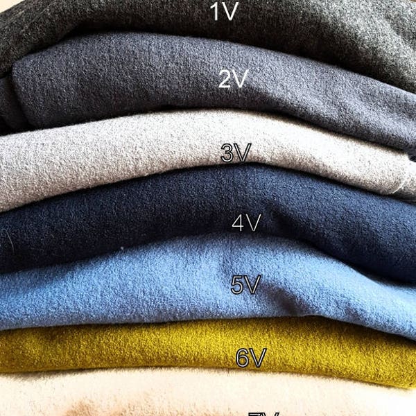 COLORES disponibles en WOOL y VISCOSE