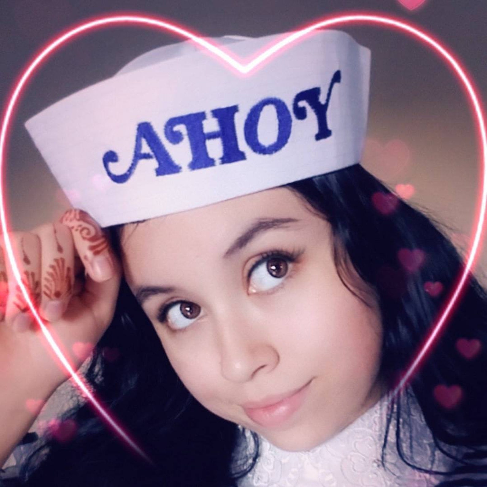 Scoops Ahoy sailor hat embroidered. Stranger Things cosplay | Etsy