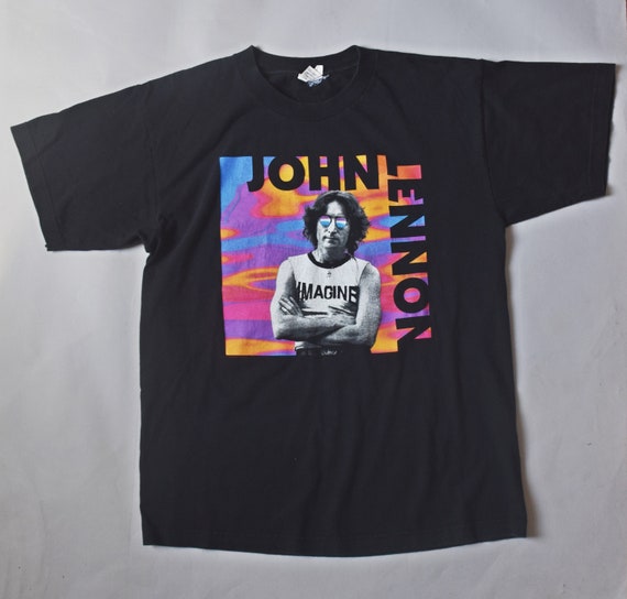 vintage 1997 John Lennon Imagine Tshirt | shirt r… - image 2