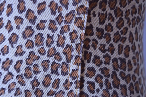 Vintage 1990s Rampage leopard animal print sleeve… - image 8