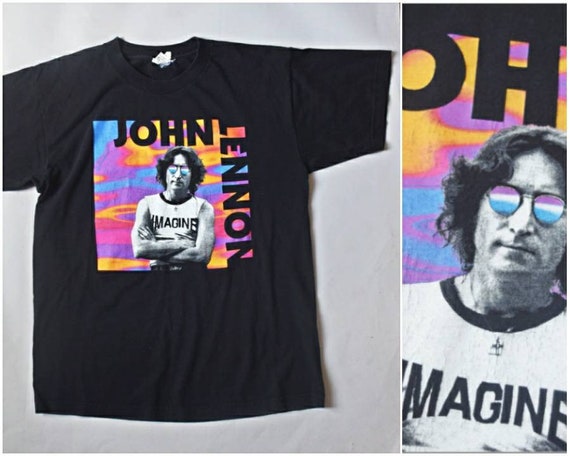 vintage 1997 John Lennon Imagine Tshirt | shirt r… - image 1