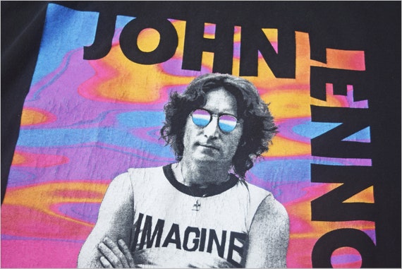 vintage 1997 John Lennon Imagine Tshirt | shirt r… - image 4