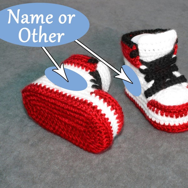 Chaussure bébé au crochet, chaussure bébé garçon, bottillons bébé, butin bébé garçon, chaussure nouveau-né pour fille, chaussures au crochet, chaussons pour bébé au crochet, couleur ROUGE
