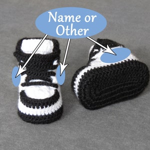 Crochet baby shoes | black baby booties | cute baby shoes | baby crochet shoes | baby socks | baby shoes | crochet shoes baby boy shoes