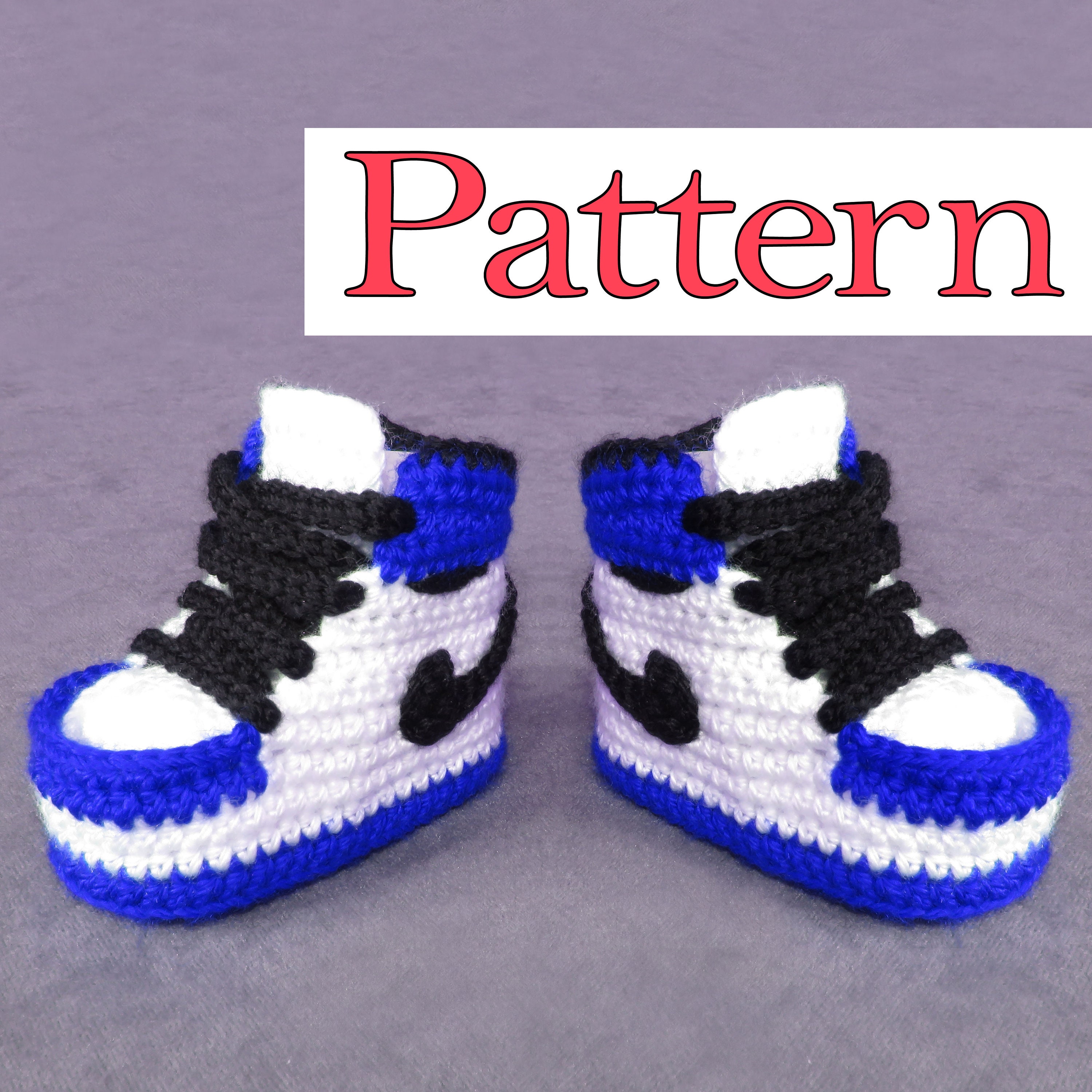 air jordan crochet pattern free