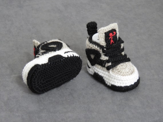 Crochet baby nike shoes free pattern deals