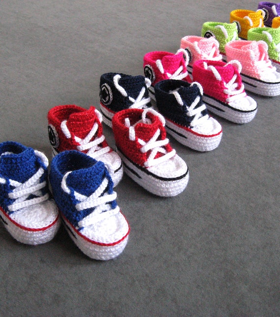 Zapatos de Bebé de Ganchillo Tejer A Mano Zapatillas Sneakers Ropa Calcetines Sombreros Gorras Botas 