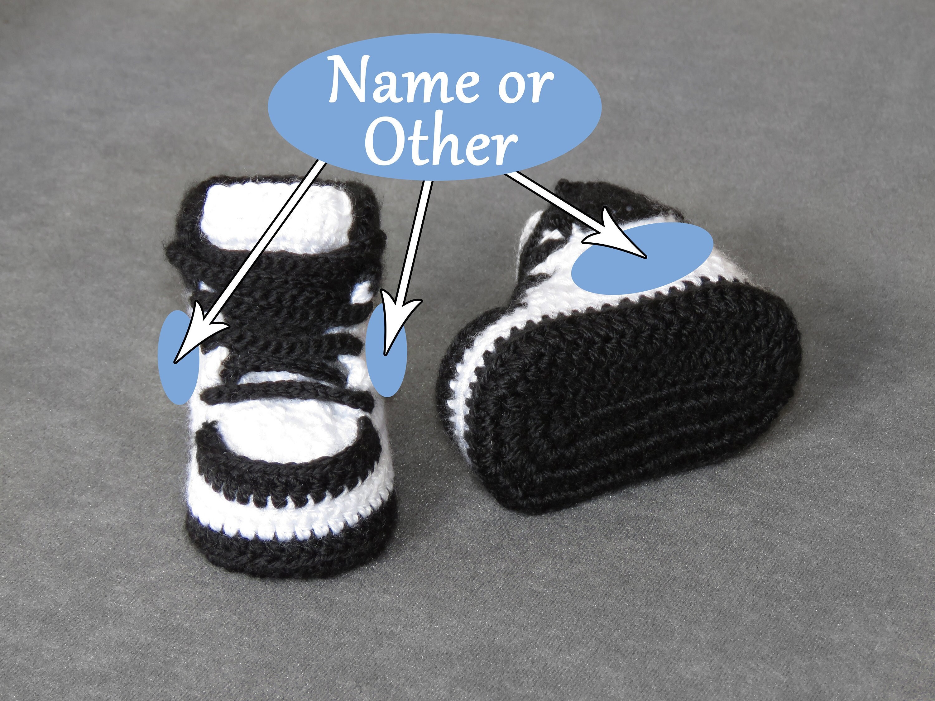 Black baby booties online