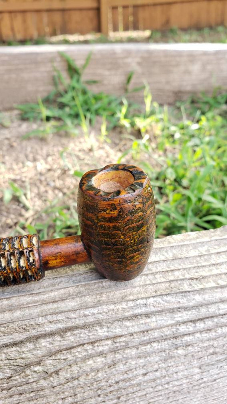 Missouri Meerschaum Pony Express Corncob Tobacco Pipe
