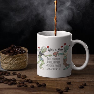 Zombie Mug | Zombie Apocalypse Cup Zombie Gift Zombie Present Zombie Lover Zombie Gift Pun Gift Funny Zombie Gift Zombie Anniversary Gift