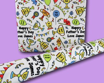 Dad Wrapping Paper Etsy