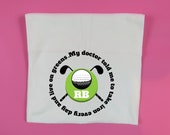Personalised Golf towel take iron live on greens golfing gift 30 x 60 cm Golf Towel Club Ball Cleaner Towel Custom Gift Secret Santa Gift
