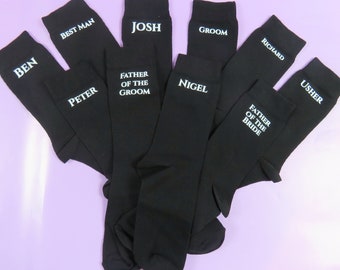 personalised socks fathers day