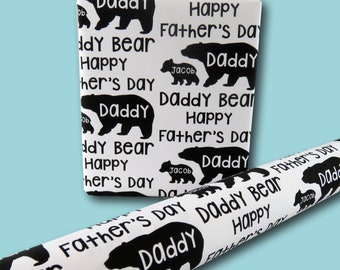 Dad Wrapping Paper Etsy