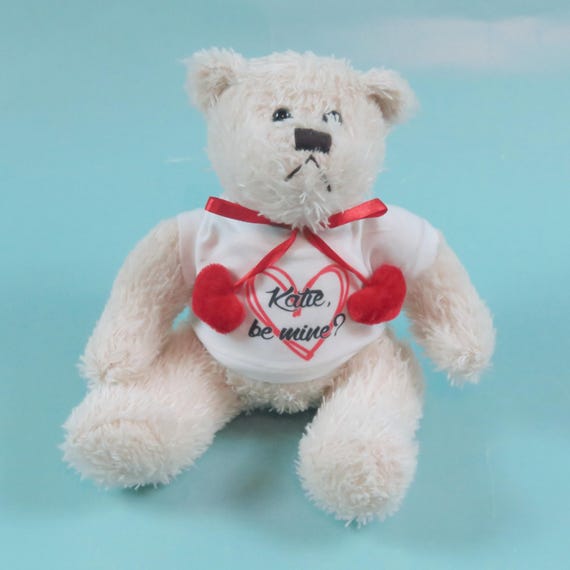 personalised teddy for boyfriend