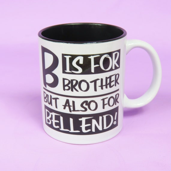 Bell End Design Printed Cup Ceramic Novelty Mug Funny Gift Coffee Tea