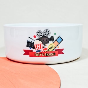 Personalised Snack Bowl | Movie Night bowl | Date Night present | snack bowl | cereal bowl | man bowl | Christmas Gift