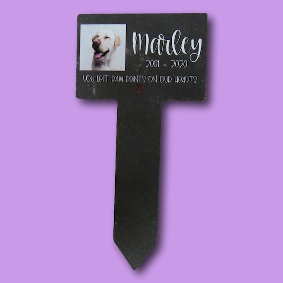 pet memorial slate