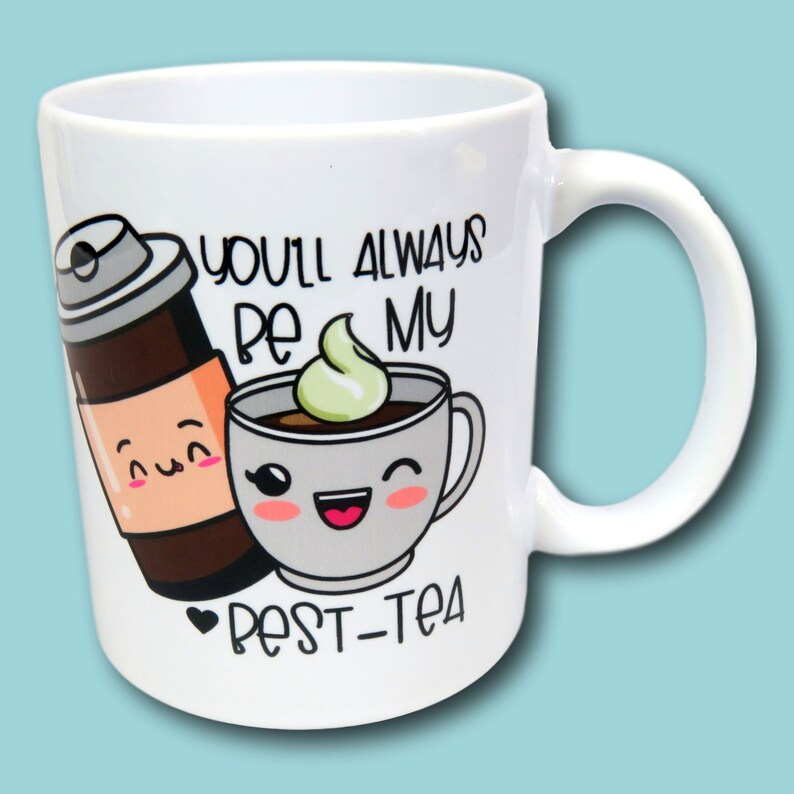 Best Tea Mug Best Friend Mug Bestie Gift Funny Tea Mug Etsy