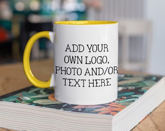 Design your own mug Personalised mug ~ your own name picture message text Family Photo Christmas Present Keepsake Gift