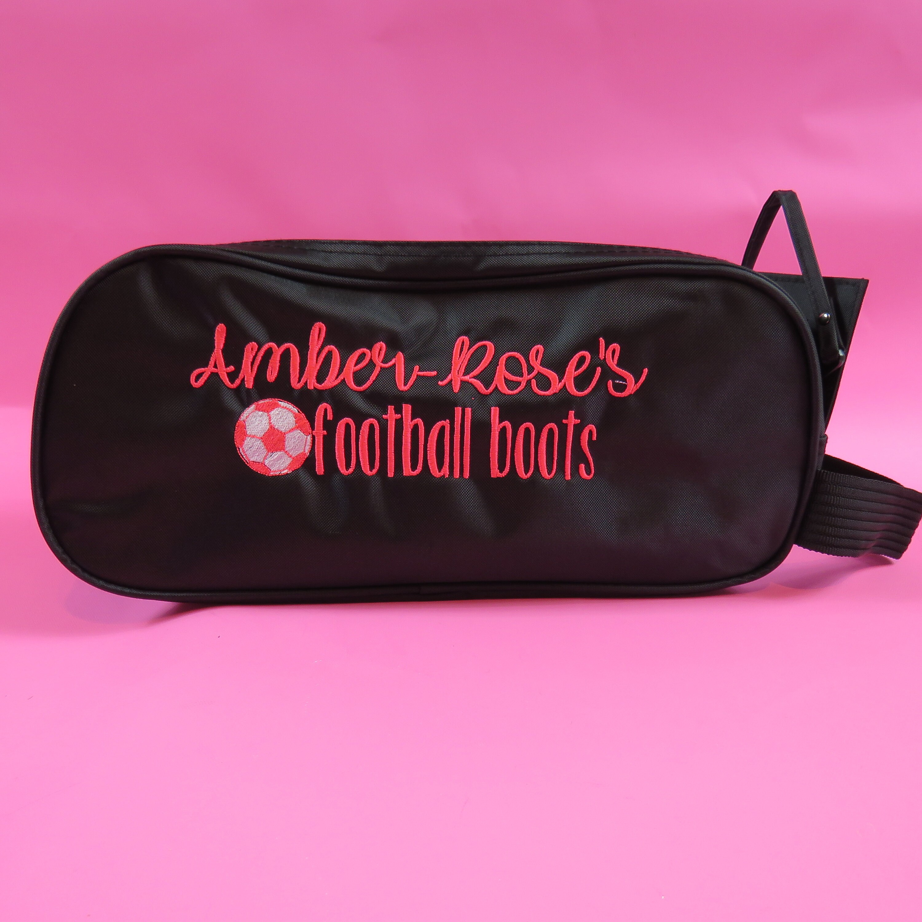 Personalised Football Boot Bag with Carry Handle Personalised Football Boot Bag with Carry Handle