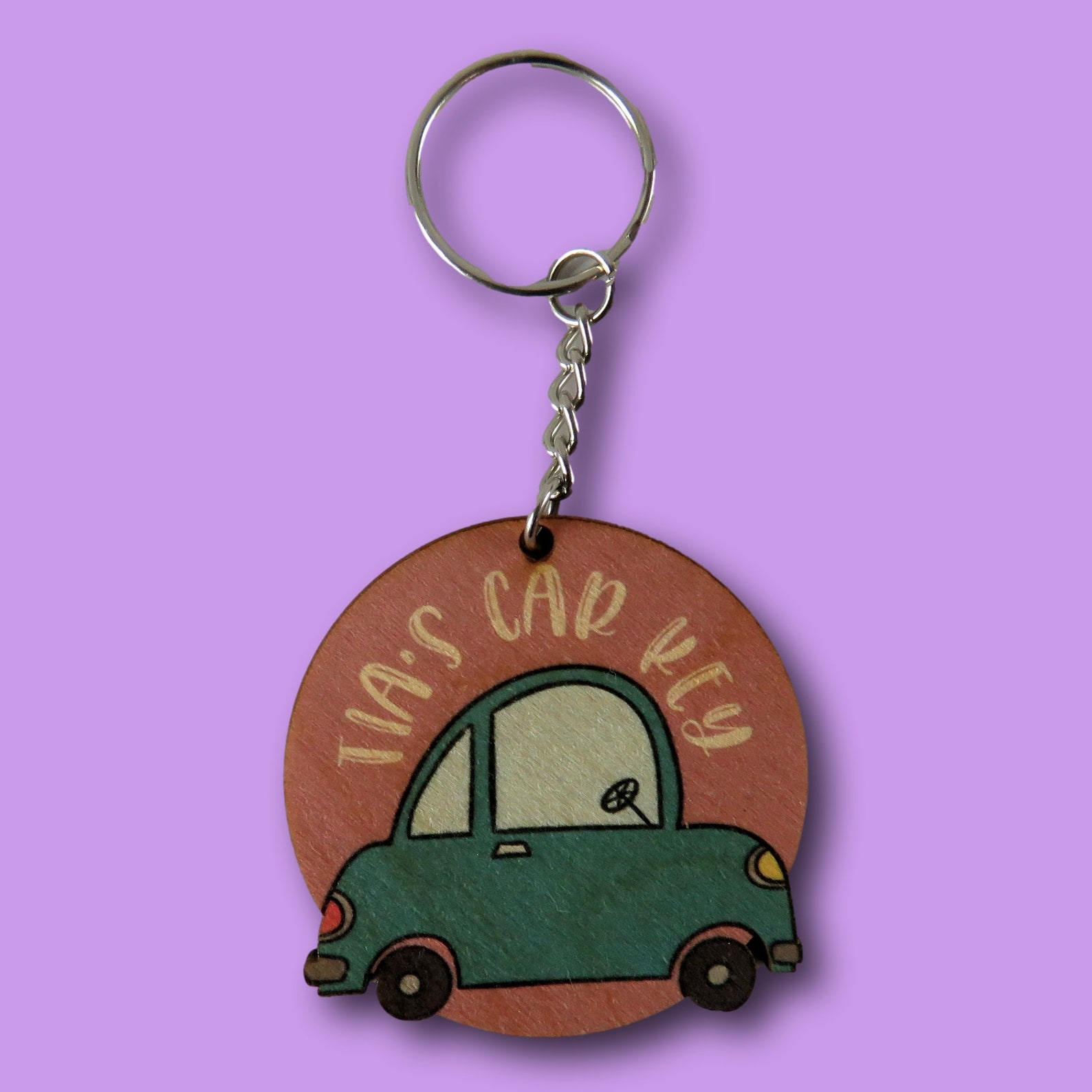 Car Key Keyring Personalised Keyring New Car Gift Etsy UK