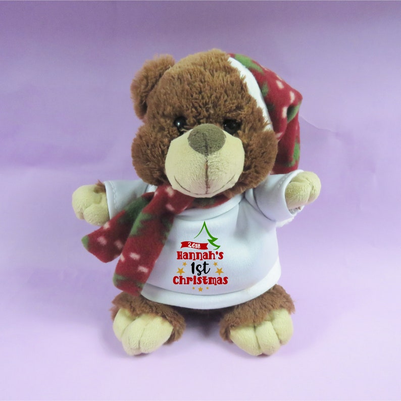 first christmas teddy bear 2018