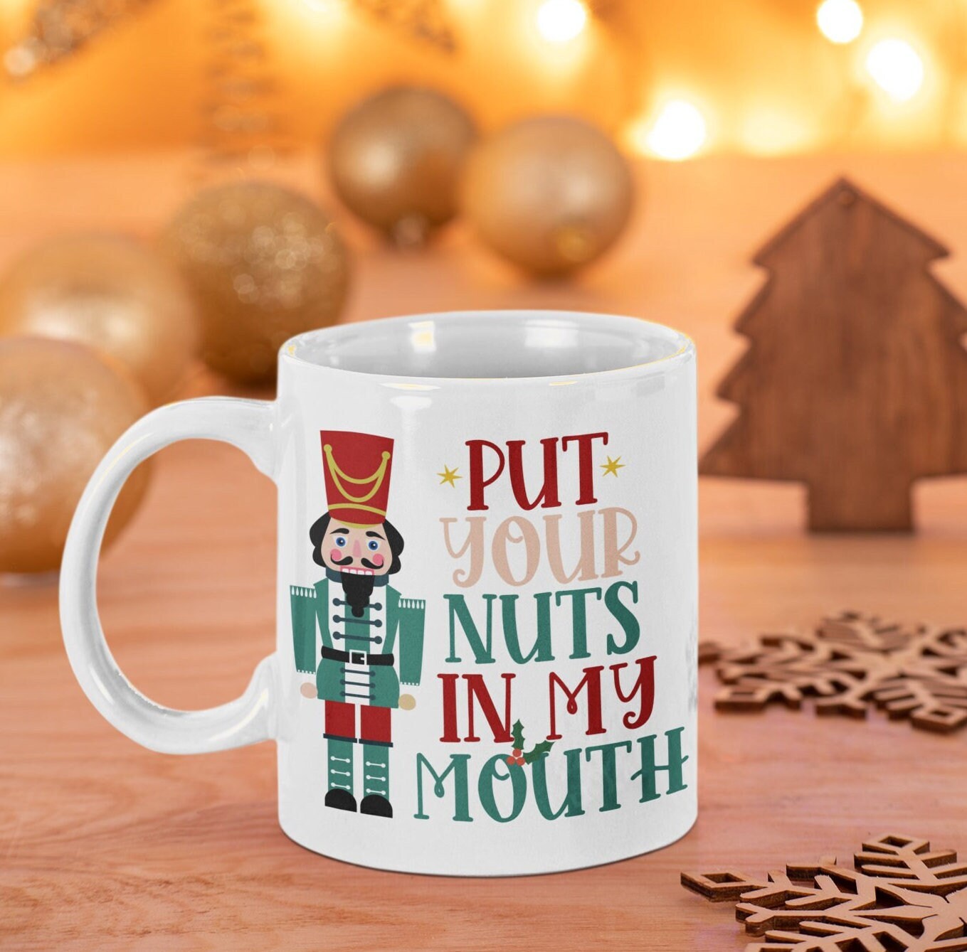Nutcracker mug on sale