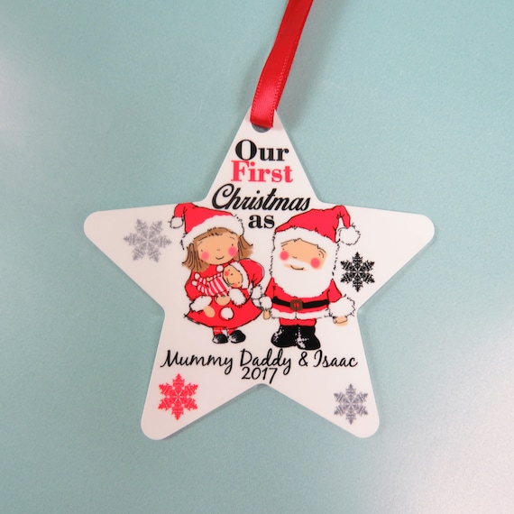 personalised 1st christmas