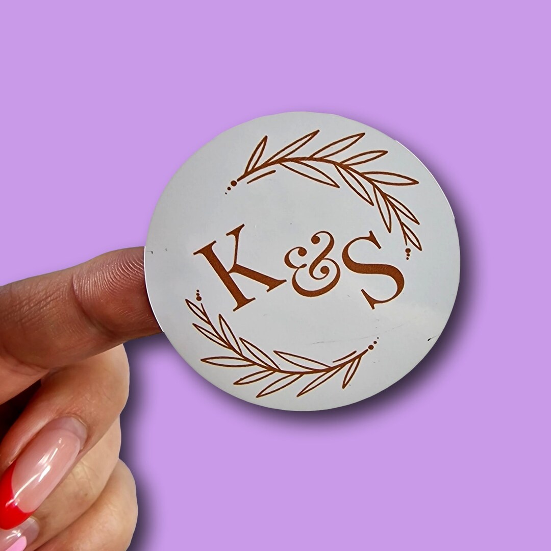 Personalised Envelope Seal Wedding Invitation Stickers Stickers for