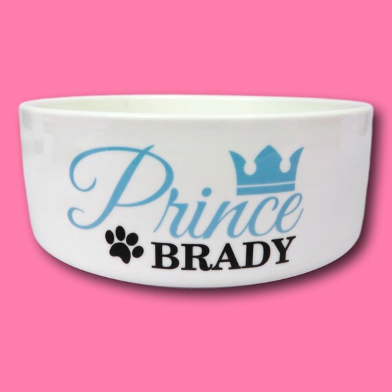 prince dog bowl