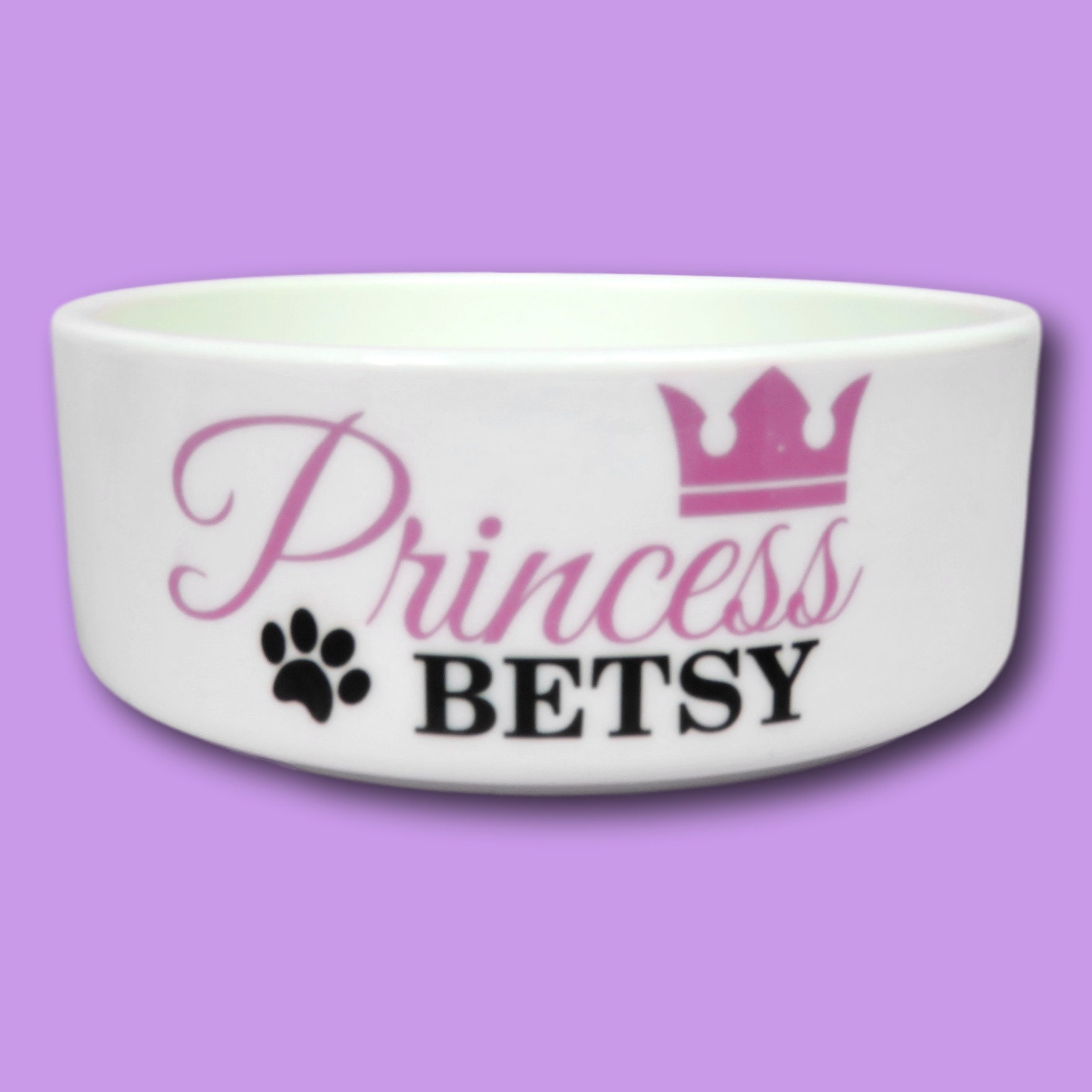 Princess dog cheap bowl