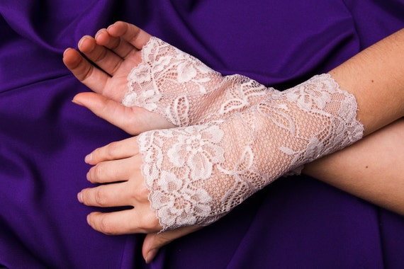 Guanti In Pizzo Senza Dita Lolita: L'accessorio Elegante Per Matrimoni E Feste (nero, Taglia Unica)