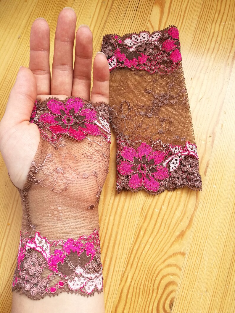 Finger Holes Gloves Light Brown Fingerless Gloves 68'17 Etsy