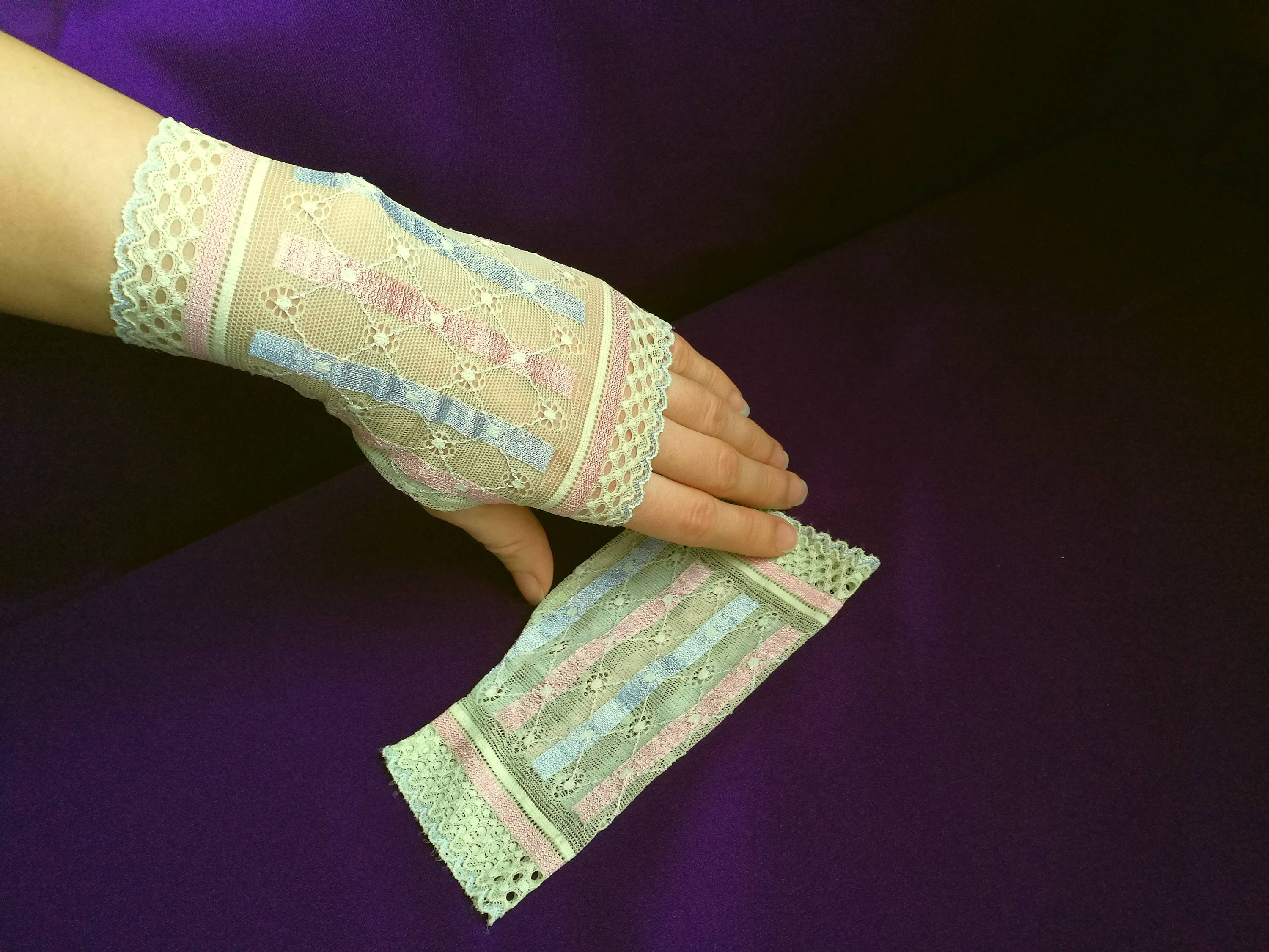 Dolly kei gloves Light Lime Green gloves Fingerless Gloves Etsy