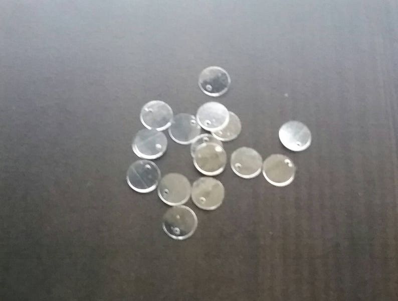Silver Color Circular Sequin Round Sequin