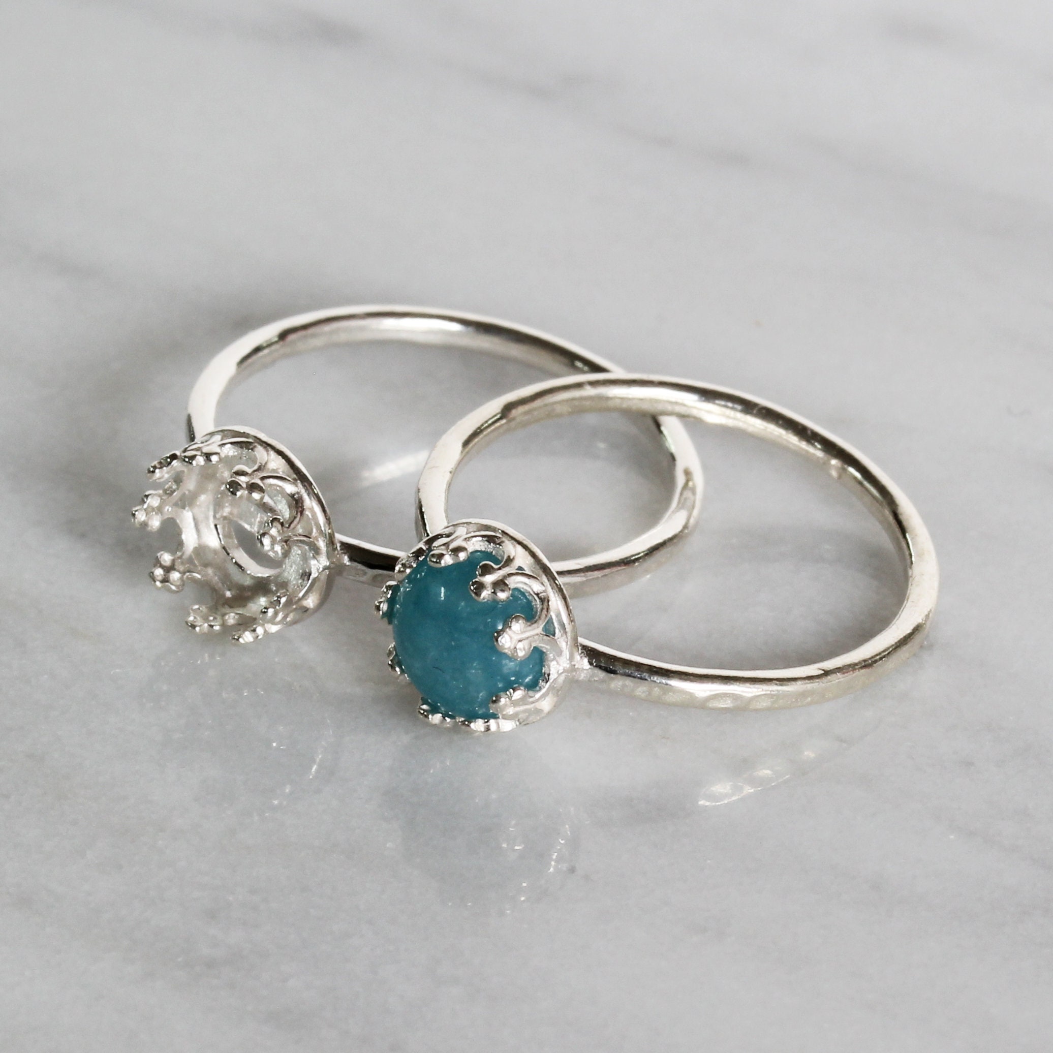 Jewelry Making Findings 925 Sterling Silver Size 8 Ring with Etsy