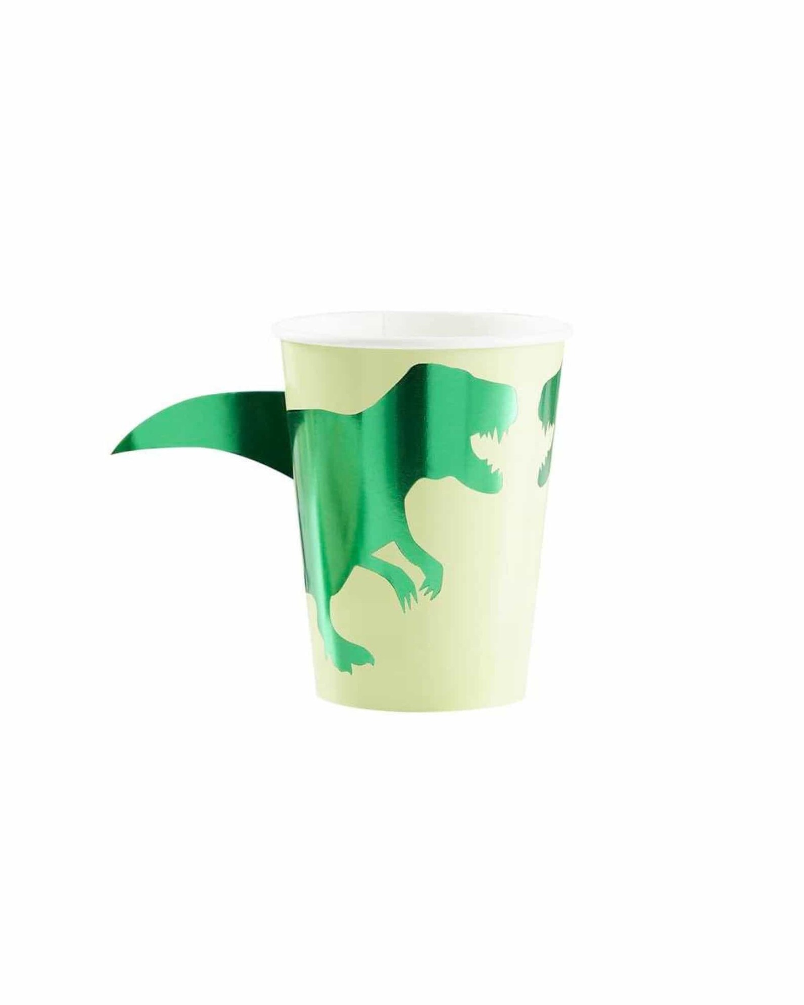 Roar Paper Dinosaur Cups 8 Pack - Etsy