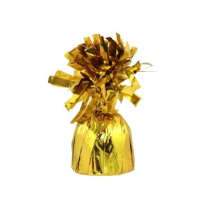 Gold Balloon Weight, Helium Balloon Holder, 165g Party Decoration, Baby Shower, Birthday, Wedding