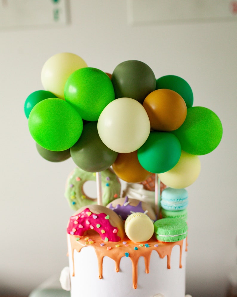 Custom Colour Balloon Cake Topper Create Your Own Balloon Etsy