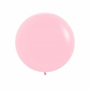Large Pink Balloon, 60cm Giant Latex Balloon, Helium or Air Fill, Baby Shower, Birthday, Wedding, Party Decoration