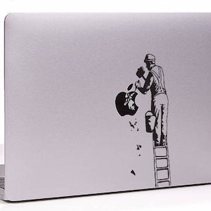 Brexit - Banksy EU version 2 Autocollant MacBook, s’adapte à toutes les tailles.