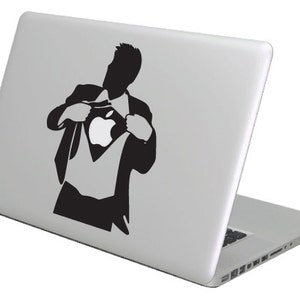 Hero MacBook Decal sticker. Choose your size.