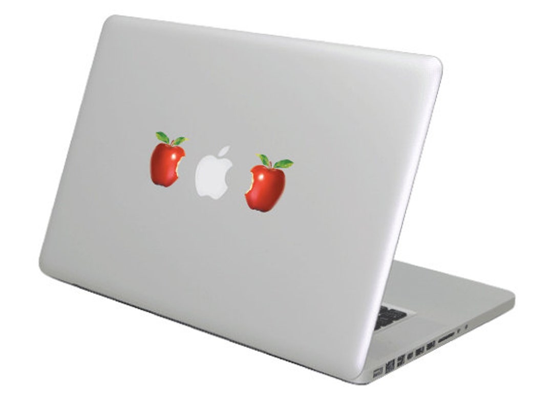 Apple Computer Sticker Apple Full Colour MacBook Decal Sticker Fits All Sizes. Laptop People ...