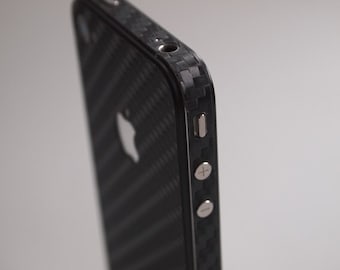 iPhone 4, 4s, 5, 5s, SE carbon skin, 3M